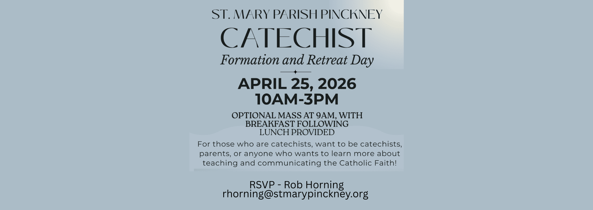 Family Catehchesis Banner