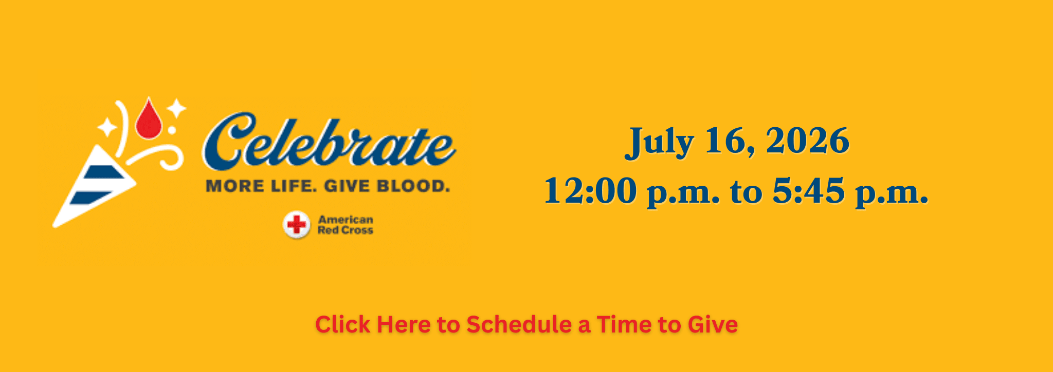 Red Cross Blood Drive